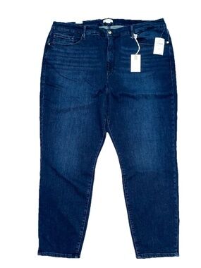 Good American Jeans Size 26 Plus Skinny Sculpting Xtra Stretch Good Legs NWT
